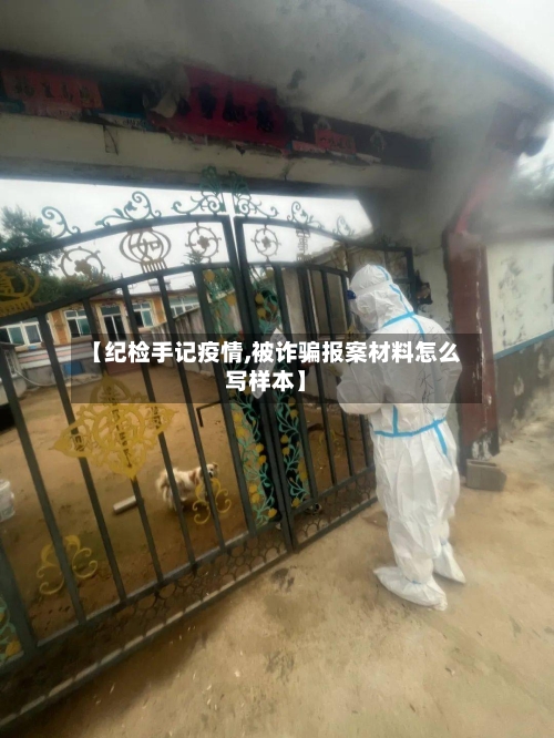 【纪检手记疫情,被诈骗报案材料怎么写样本】-第3张图片
