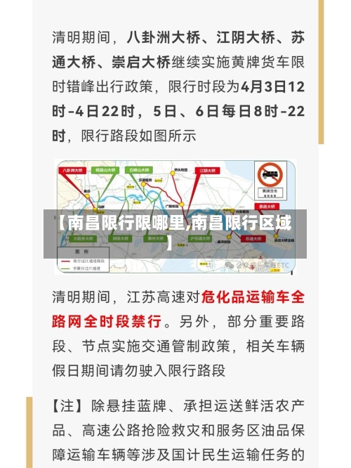 【南昌限行限哪里,南昌限行区域】-第3张图片