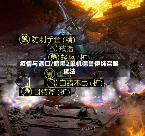 疫情与港口/暗黑2单机德鲁伊纯召唤玩法