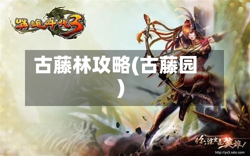 古藤林攻略(古藤园)